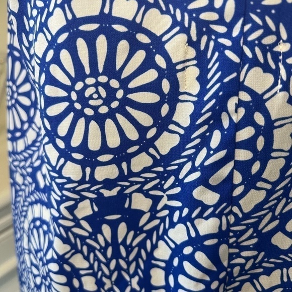 SHOW ME YOUR MUMU royal blue & white floral spaghetti strap mini dress size S - Picture 5 of 9